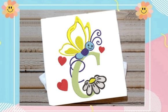 Butterfly C Letter Monogram Review