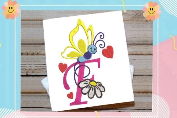 Butterfly F Letter Monogram Review