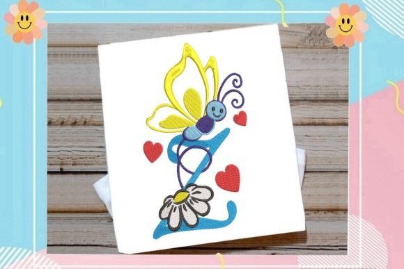 Butterfly Z Letter Monogram Review