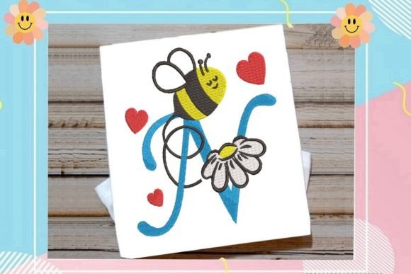 Cute Bee N Letter Monogram Review