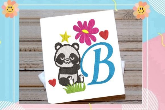 Cute Panda Monogram B Letter Review