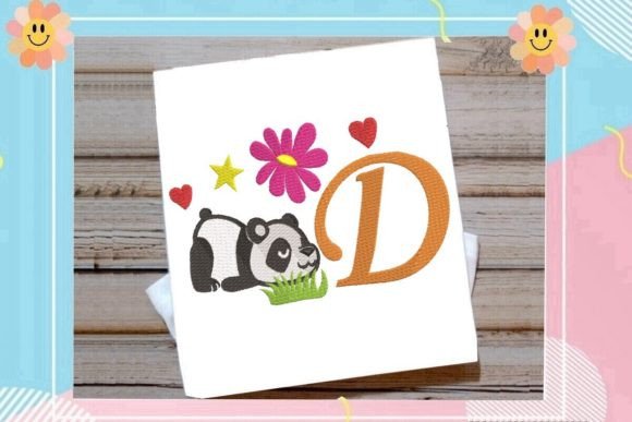 Cute Panda Monogram D Letter Review