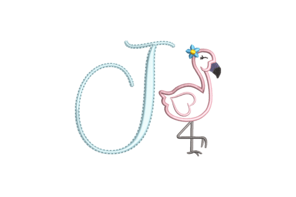 Flamingo Alphabet I Embroidery Review