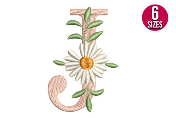 Floral Alphabet Letter J Review