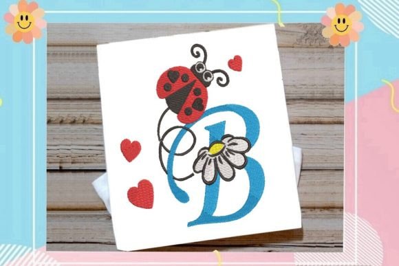 Ladybug B Letter Monogram Review