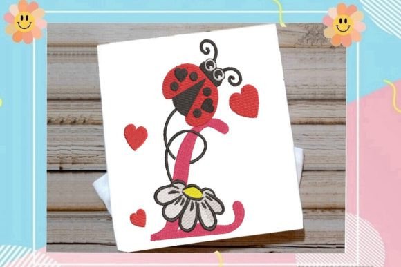 Ladybug L Letter Monogram Review