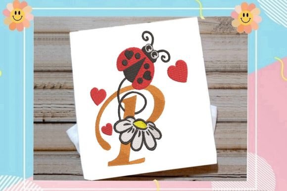 Ladybug P Letter Monogram Review