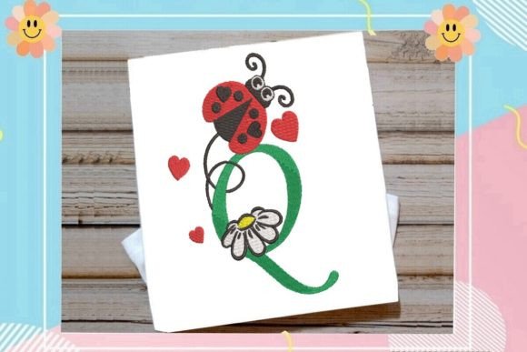 Ladybug Q Letter Monogram Review