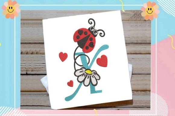 Ladybug X Letter Monogram Review