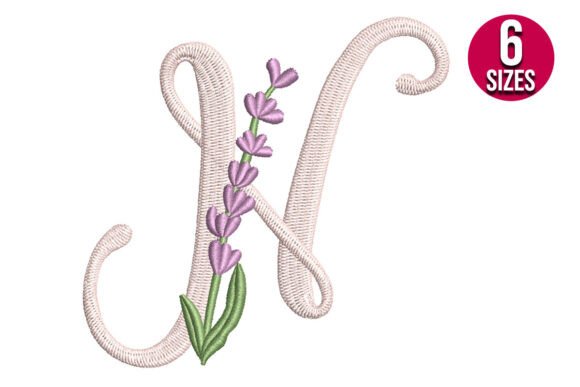 Lavender Font Letter N Design Review