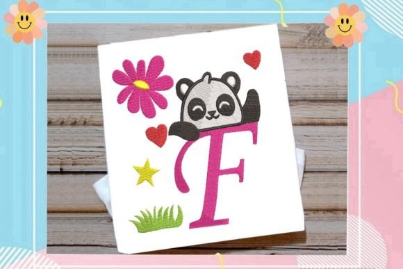 The Cute Panda Monogram F Letter Review