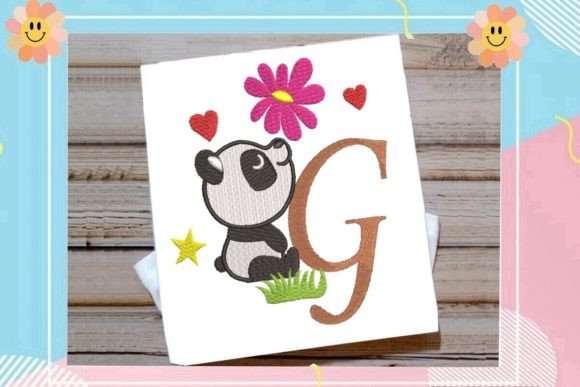 The Cute Panda Monogram G Letter Review