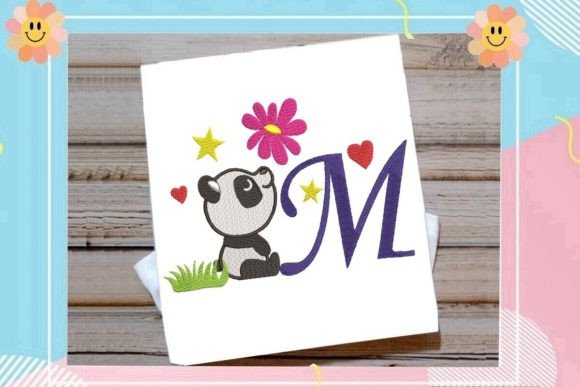 The Cute Panda Monogram M Letter Review