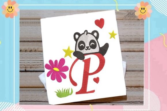 The Cute Panda Monogram P Letter Review
