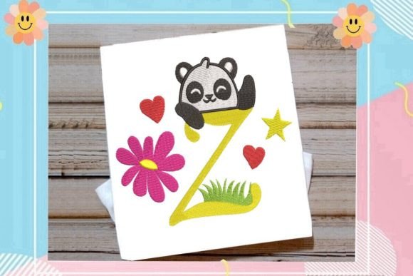The Cute Panda Monogram Z Letter Review